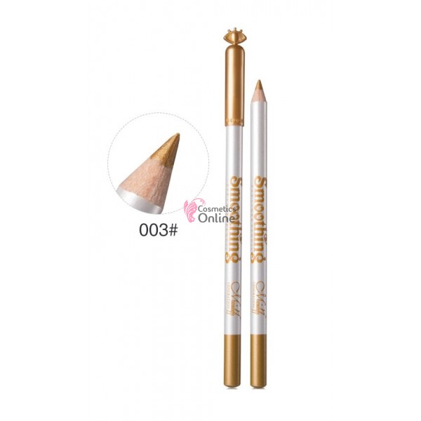Creion pentru contur ochi Smoothing Eyeliner Pencil M&N, Cod 003 Auriu (Gold)